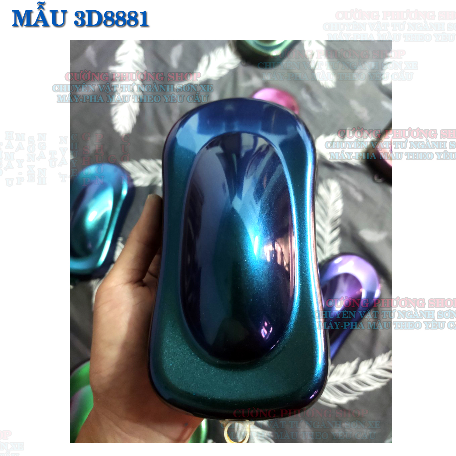 Sơn 3d đổi màu mã 8881