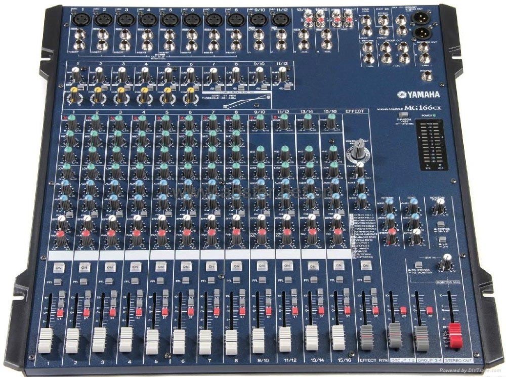 Mixer karaoke yamaha mg166cx