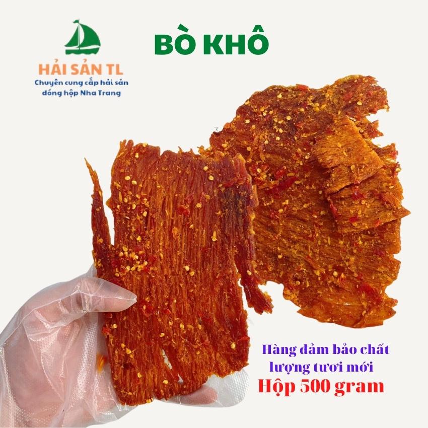 Bò khô, đặc sản nha trang, hải sản tl