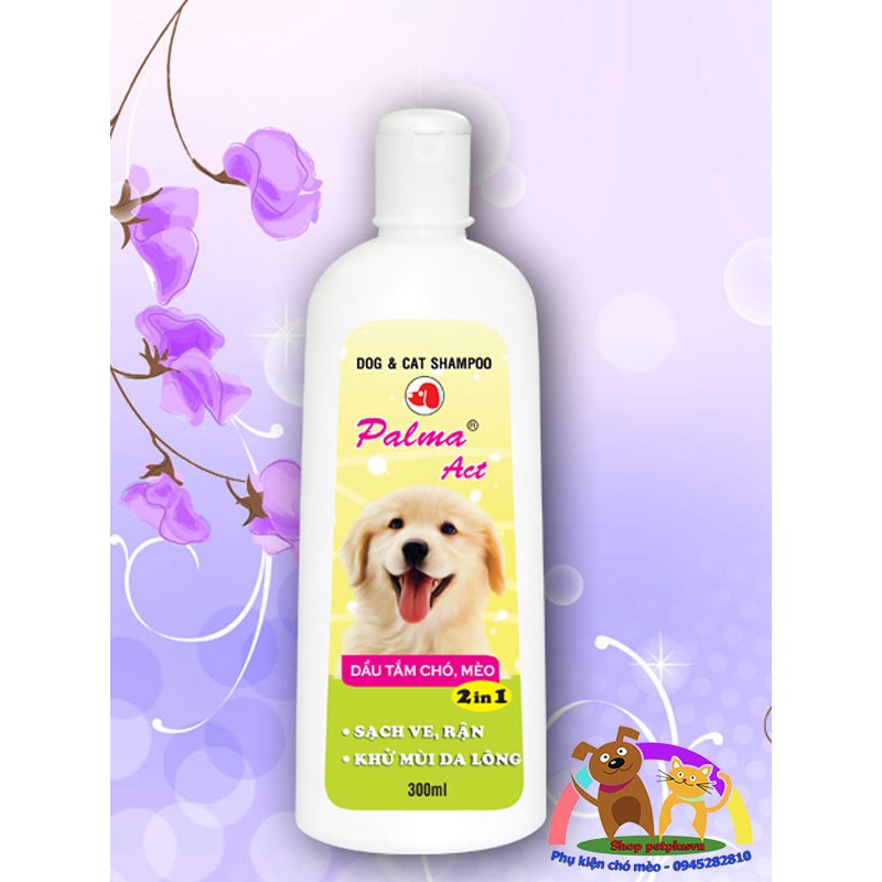 Sữa tắm Palma trị ve rận bọ chét chó mèo