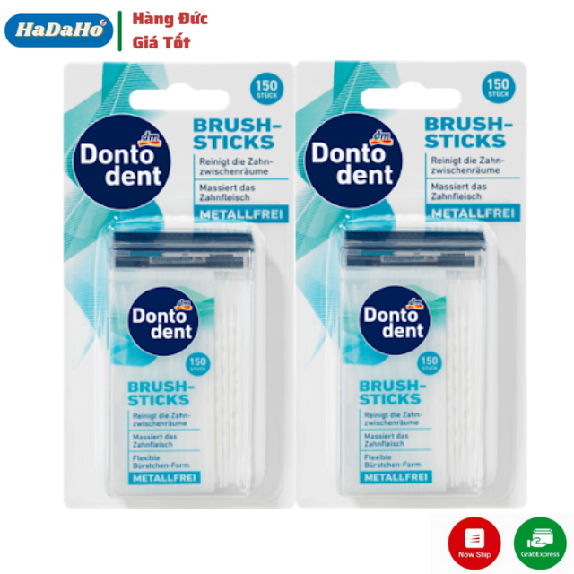Tăm xỉa răng nha khoa dontodent- tăm xỉa răng y tế đức