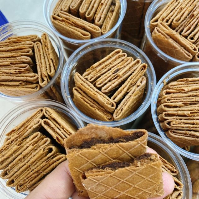 Bánh Kẹp Cacao 1KG - Trai Đẹp Snack
