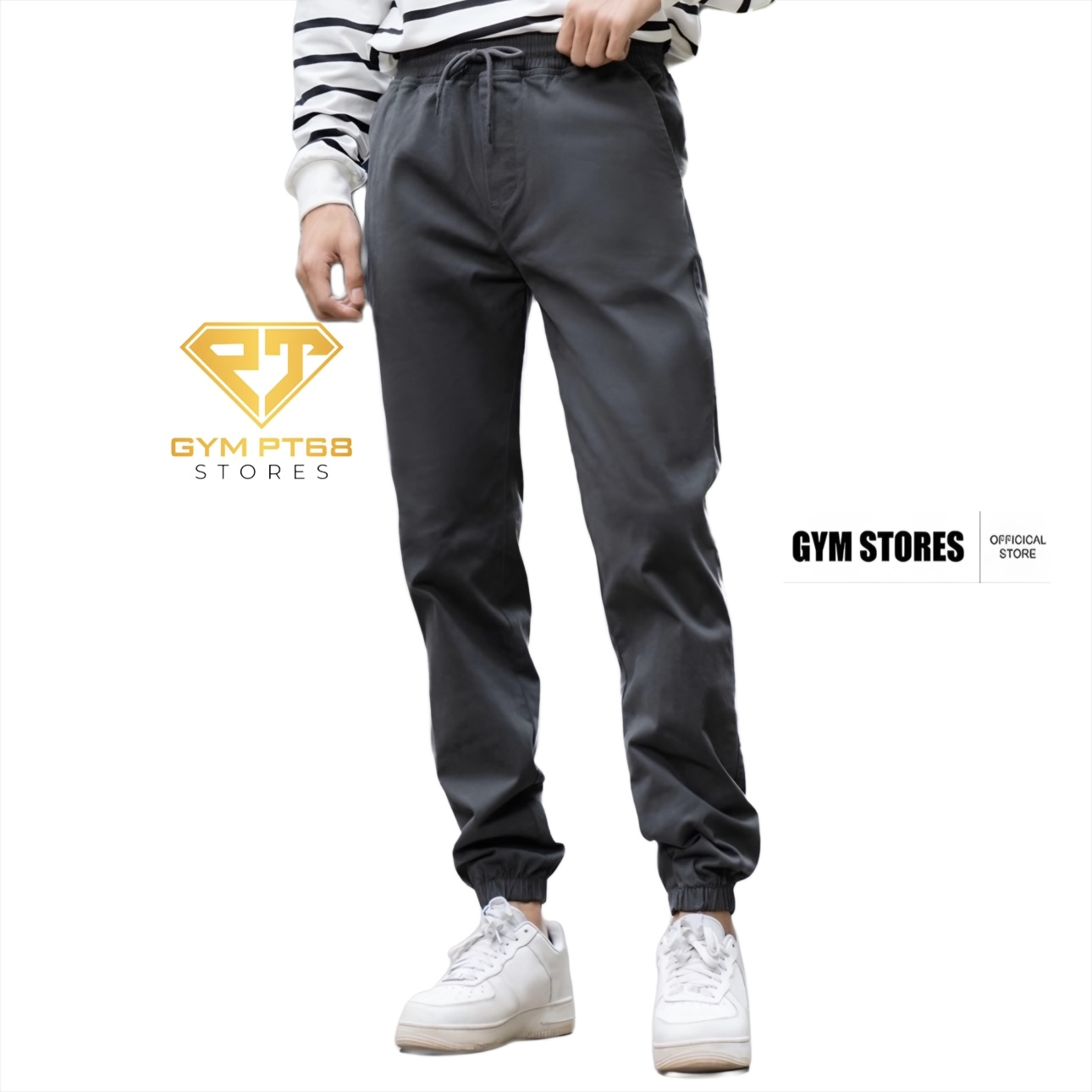 FREESHIP QUẦN JOGGER KAKI NAM CO DÃN CAO CẤP GIÁ SĨ HÀNG XUẤT KHẨU VẢI XỊN TẬP GYM size 29 đến 42 JG03