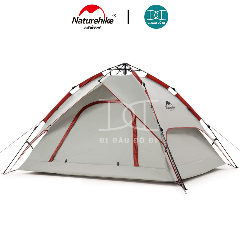 Lều tự bung 4 người chống nước, chống mưa Naturehike NH21ZP008