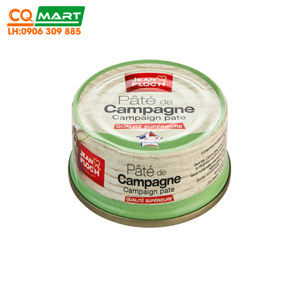 Pate thịt heo De Campagne hiệu Jean Floch 130g