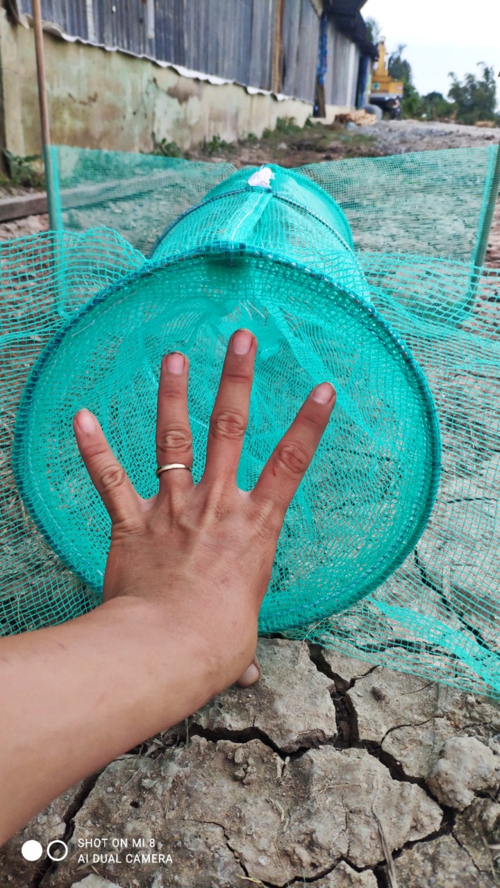 Bẫy đa năng loại lớn dùng bắt ếch, cua, lươn, cá, rắn