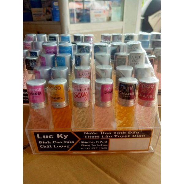 Nước hoa lucky ống mini dạng lăn.