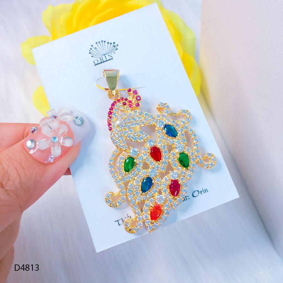 Mặt dây chuyền nữ , mặt công thiết kế thời thượng Orin D4813