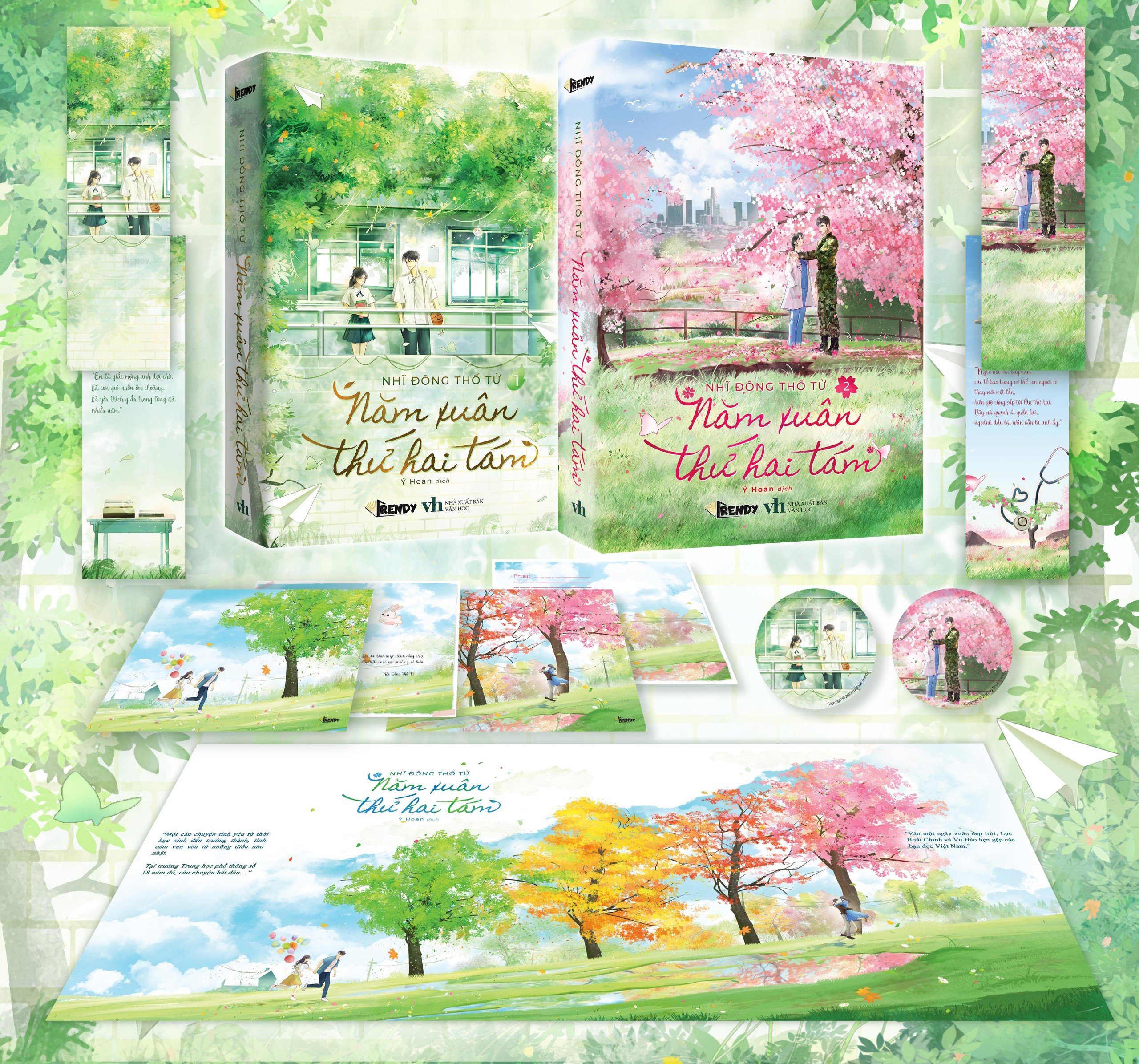 Sách - năm xuân thứ hai tám - truyện ngôn tình trung quốc - nhĩ đông thố tử - books trendy