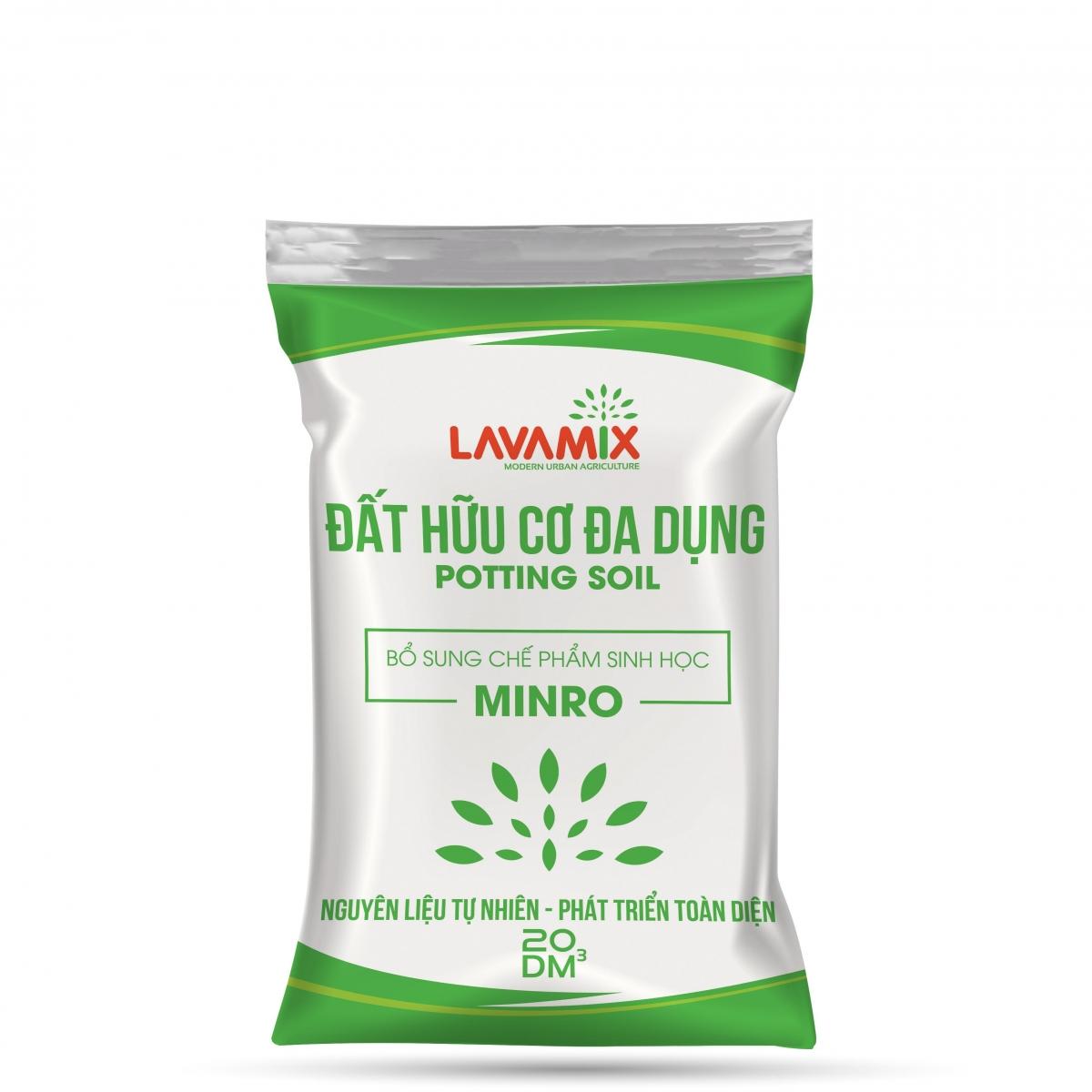 [HCM]Đất sạch hữu cơ LAVIMIX (20 dm3) trồng rau cây hoa kiểng cây cảnh nội thấtcây ăn trái