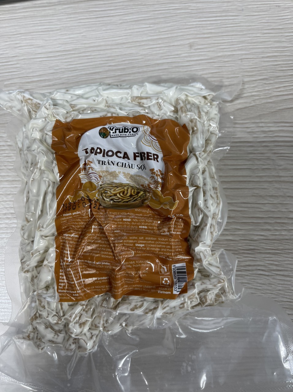 Trân châu sợi krub.o 0,8kg