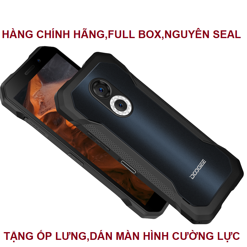 Điện thoại chắc chắn doogee s61 pro (chống nước,chống va đập ,ip68 / ip69 , ram 8gb,rom 128gb ,android 12 , camera 20mp nhìn ban đêm , nfc )