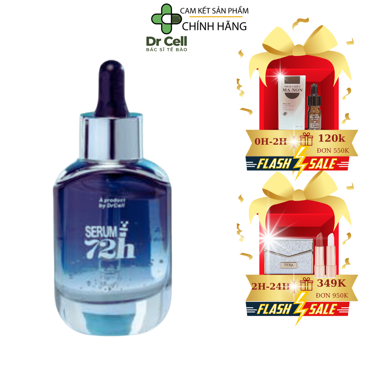 Serum trắng da cấp ẩm giảm nếp nhăn,se khít lỗ chân lông 30ml