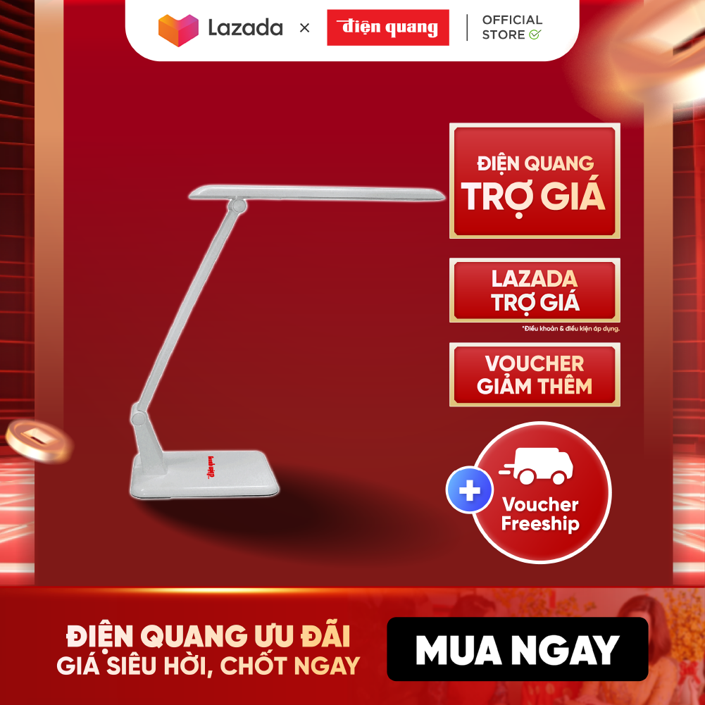 Đèn bàn led điện quang đq ldl01 6w
