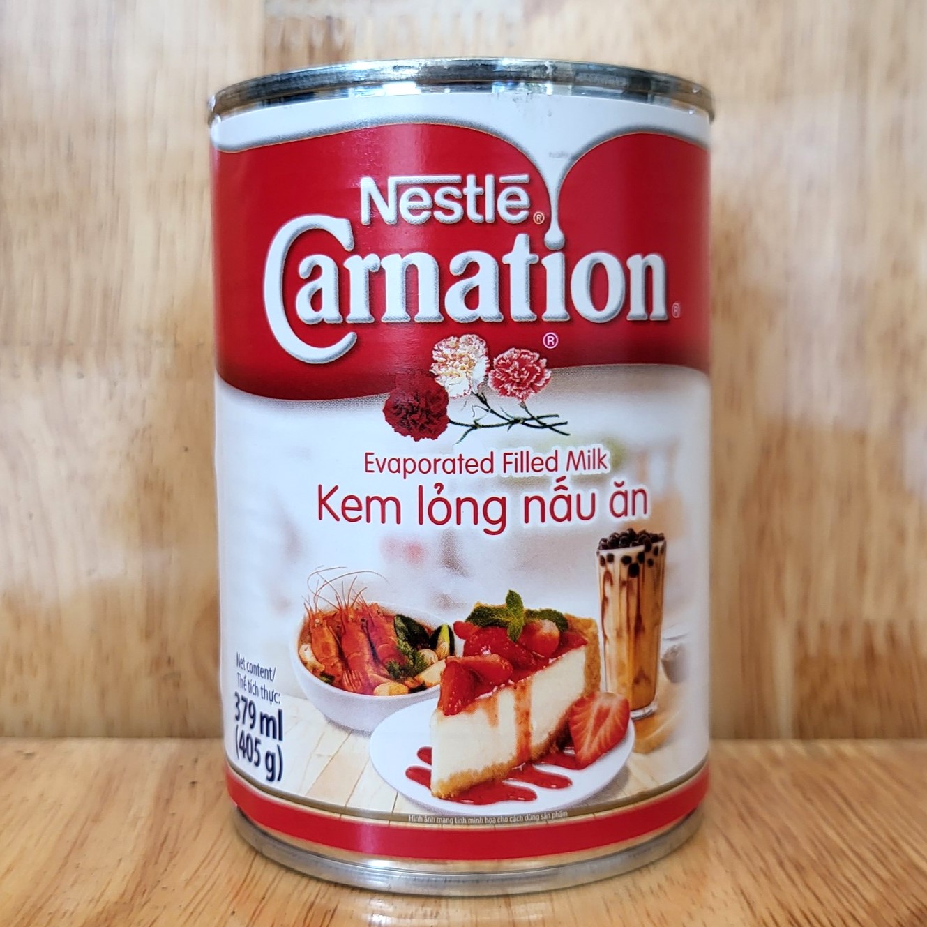 NESTLE [Lon 379ml] KEM LỎNG NẤU ĂN [THAILAND] CARNATION Evaporated Filled Milk (HALAL)