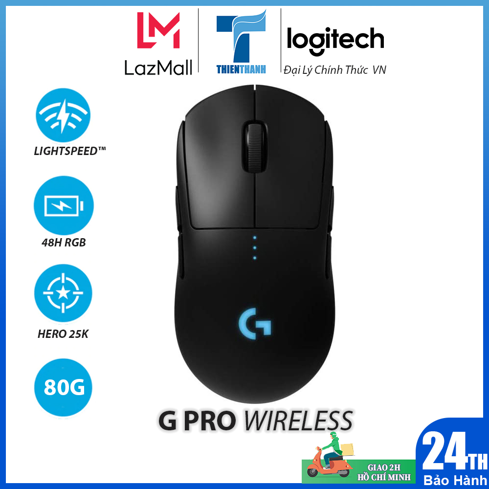 Chuột Game Không Dây Logitech G Pro Wireless - Chính hãng Phân Phối