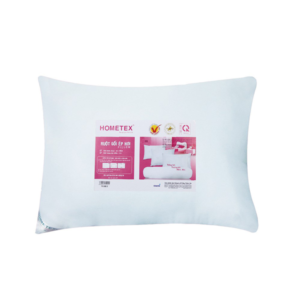Ruột gối đầu Hometex 40x60cm Ruột gối nằm bông ép hơi