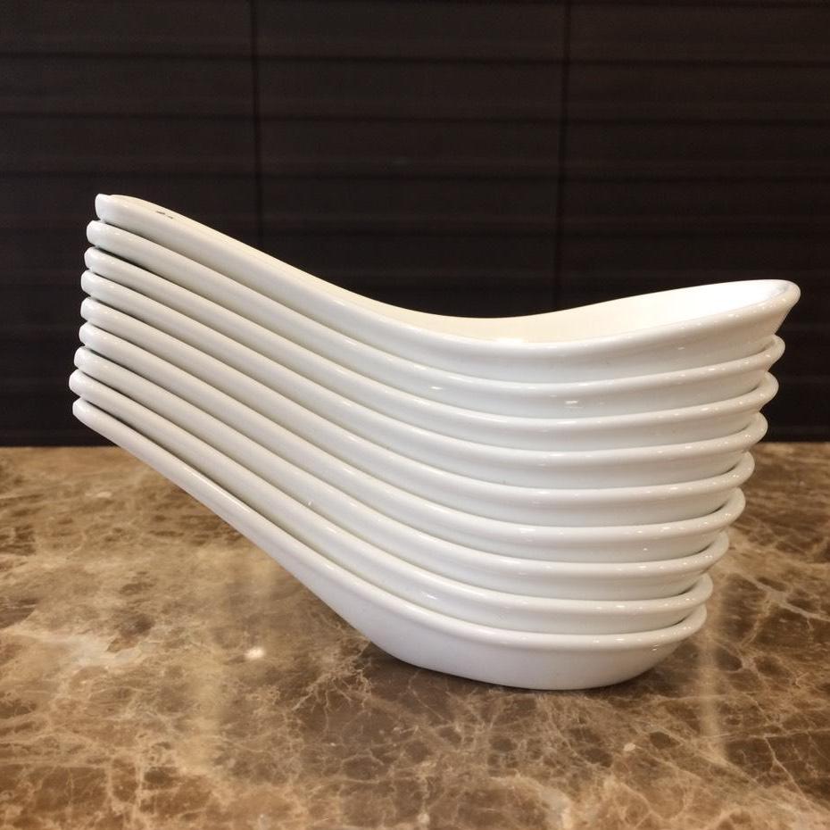 Bộ 10 muỗng sứ Minh Long Jasmine Lys Trắng Ngà