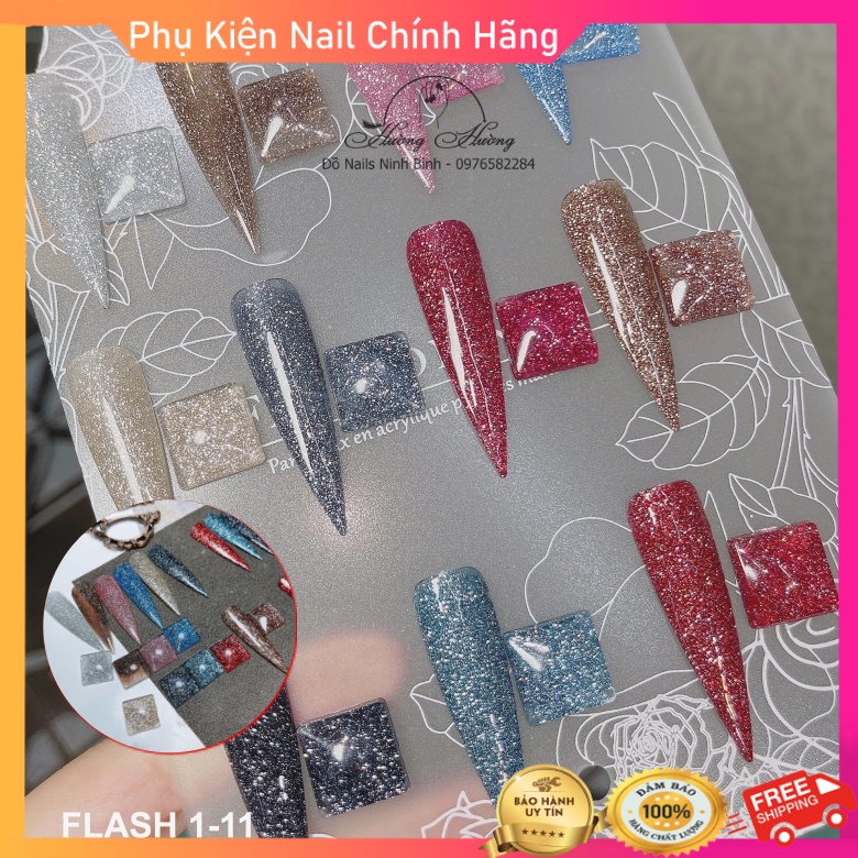 [Bán lẻ] Sơn gel nhũ flash chai to KODY kim tuyến siêu sáng chính hãng