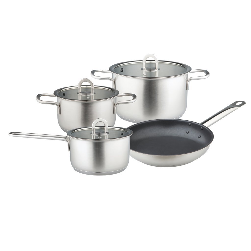 Bộ nồi bếp từ 2 nồi, 1 chảo chiên, 1 chảo sâu hafele 531.08.040