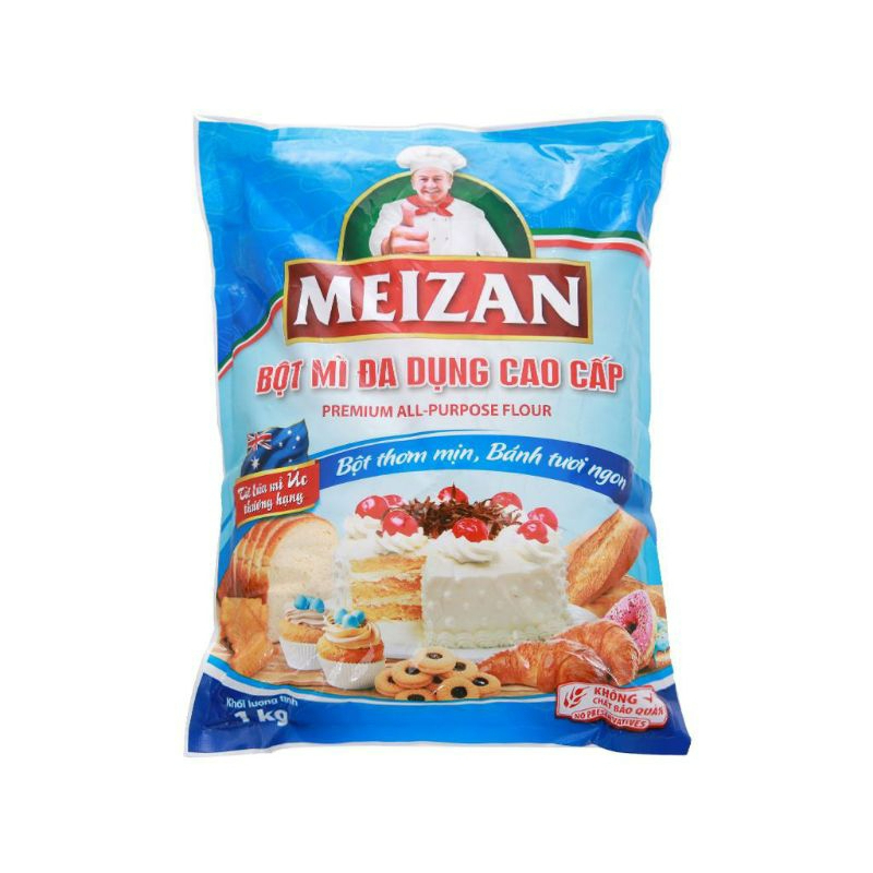 Bột mì đa dụng Meizan cao cấp gói 1kg