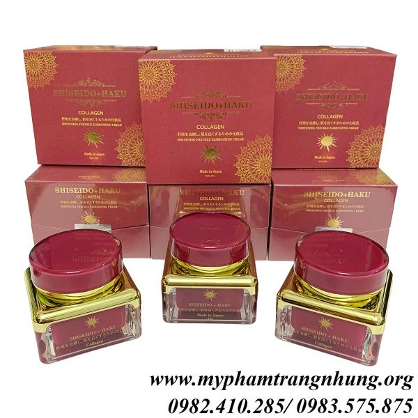 KEM LÀM MỜ NÁM, TÀN NHANG, DƯỠNG TRẮNG DA SHISEIDO HAKU NHẬT BẢN