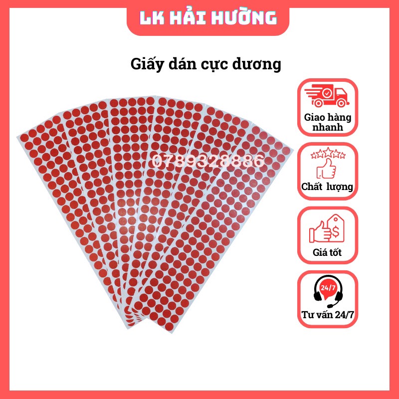 Giấy dán cực dương pin 18650 và 21700, loại 1 cell 50 miếng