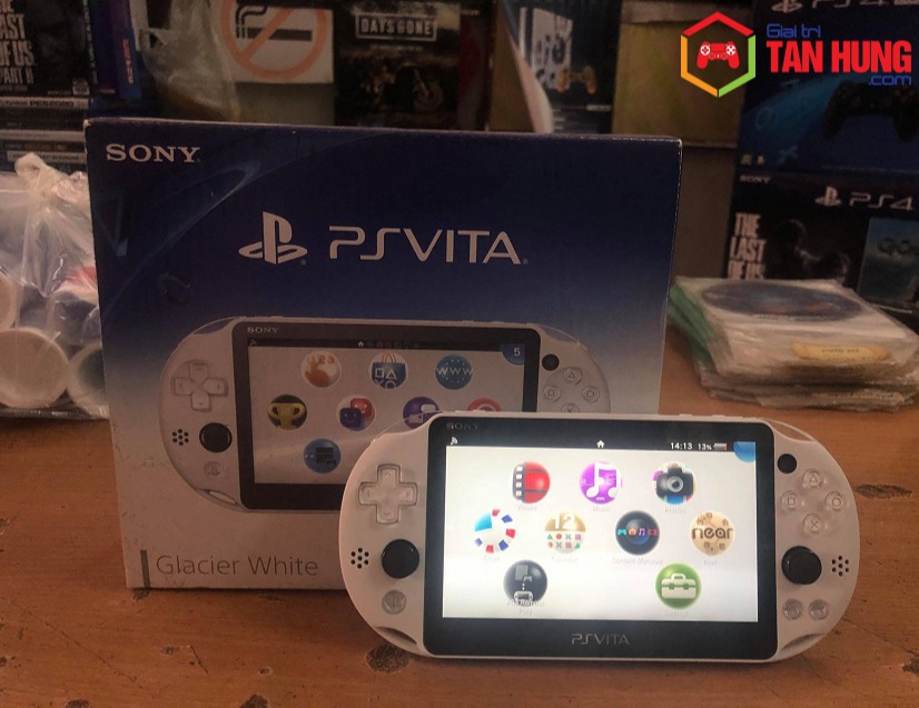 Máy ps vita 2000 full box kèm thẻ nhớ 64gb