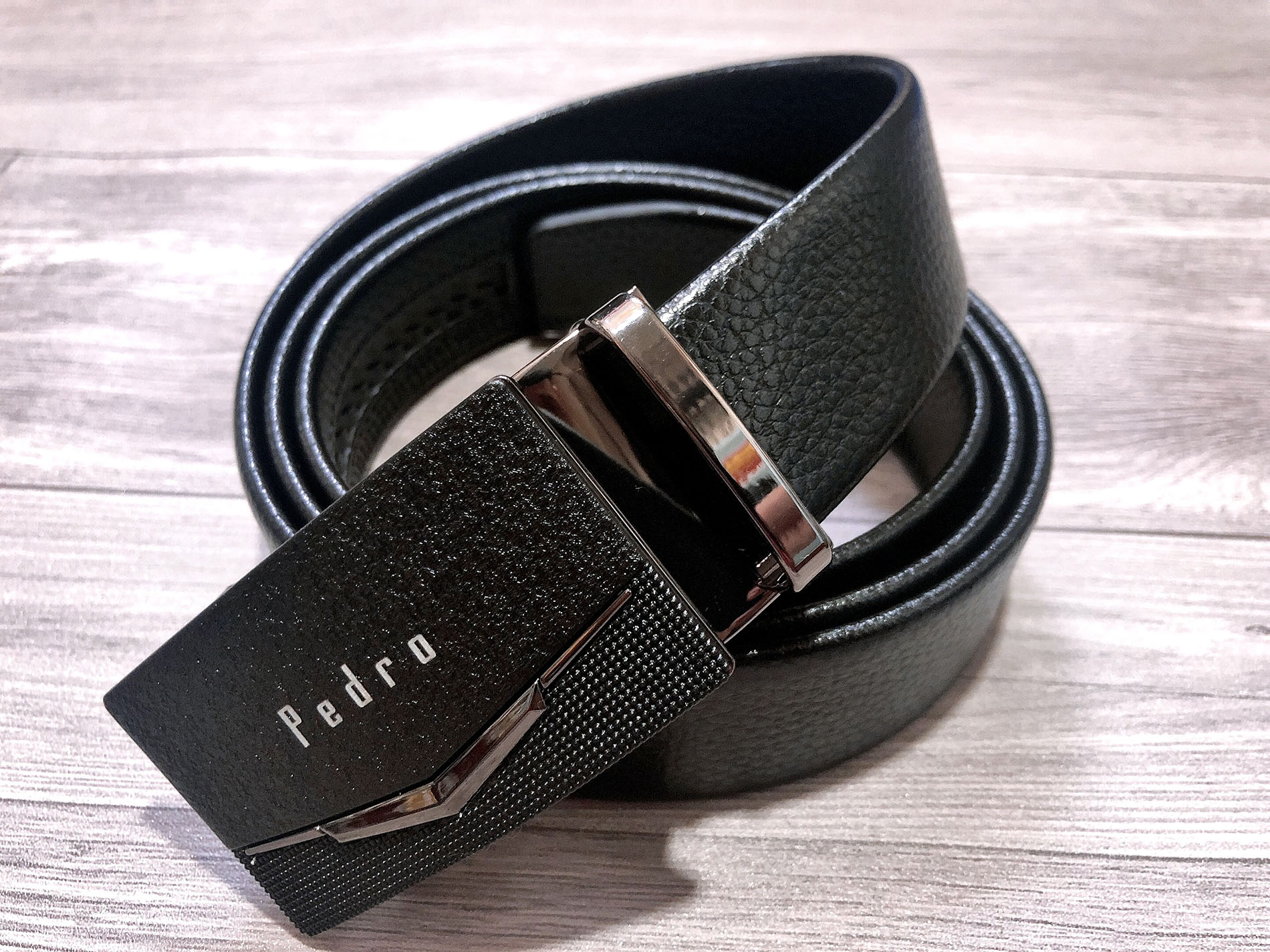 Dây Lưng Da Nam Pedro Khóa Tự Động