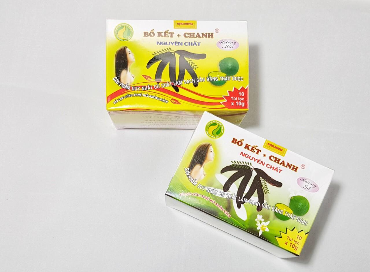 Combo 2 hộp Bồ kết chanh