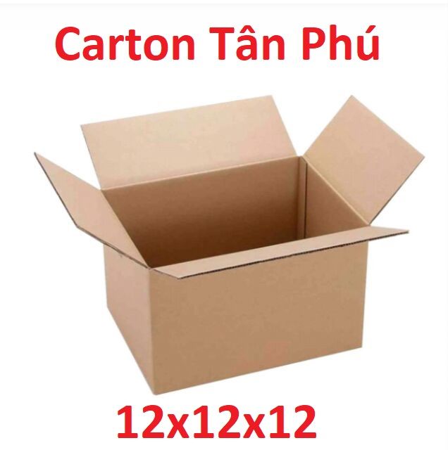 12x12x12cm - 10 thùng carton đóng hàng