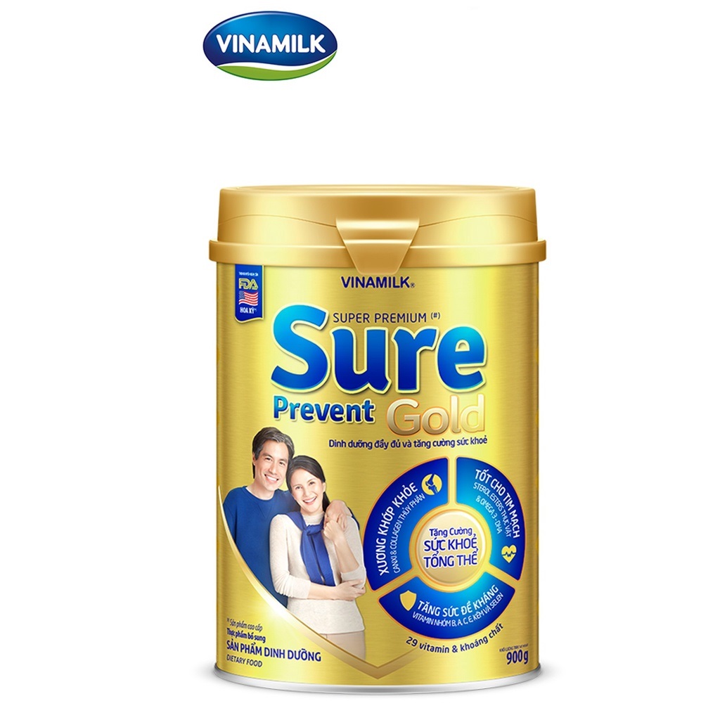 Sữa bột Vinamilk Sure Prevent 900g