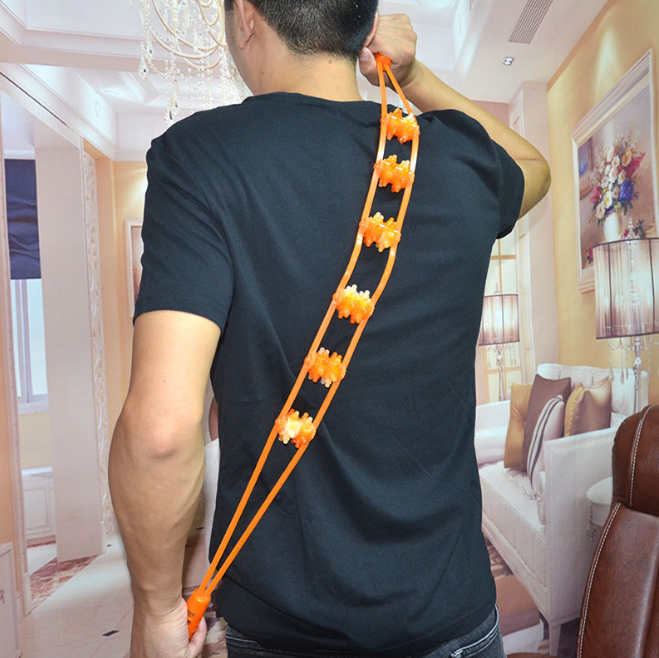 Dây massage dây kéo lăn massage lưng - Dụng cụ massage lưng, toàn thân