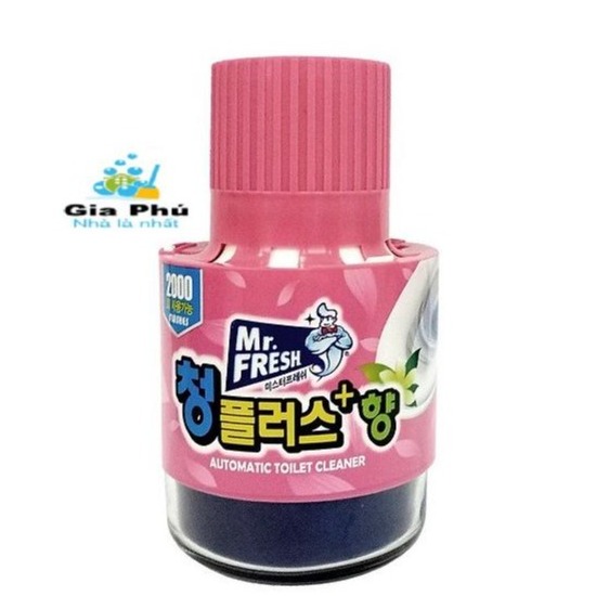 [HCM]Chai ( cốc ) tẩy thả bồn cầu làm sạch diệt khuẩn Hàn Quốc Mr.Fresh 180gram - Gia Phú