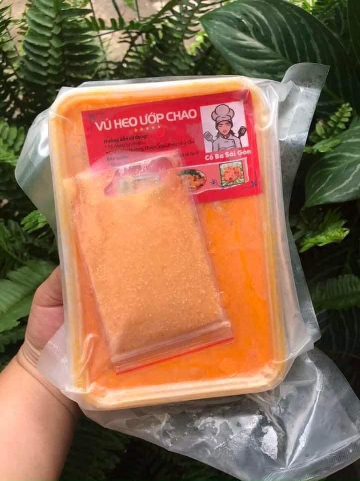 Vú heo ướp chao 500gr