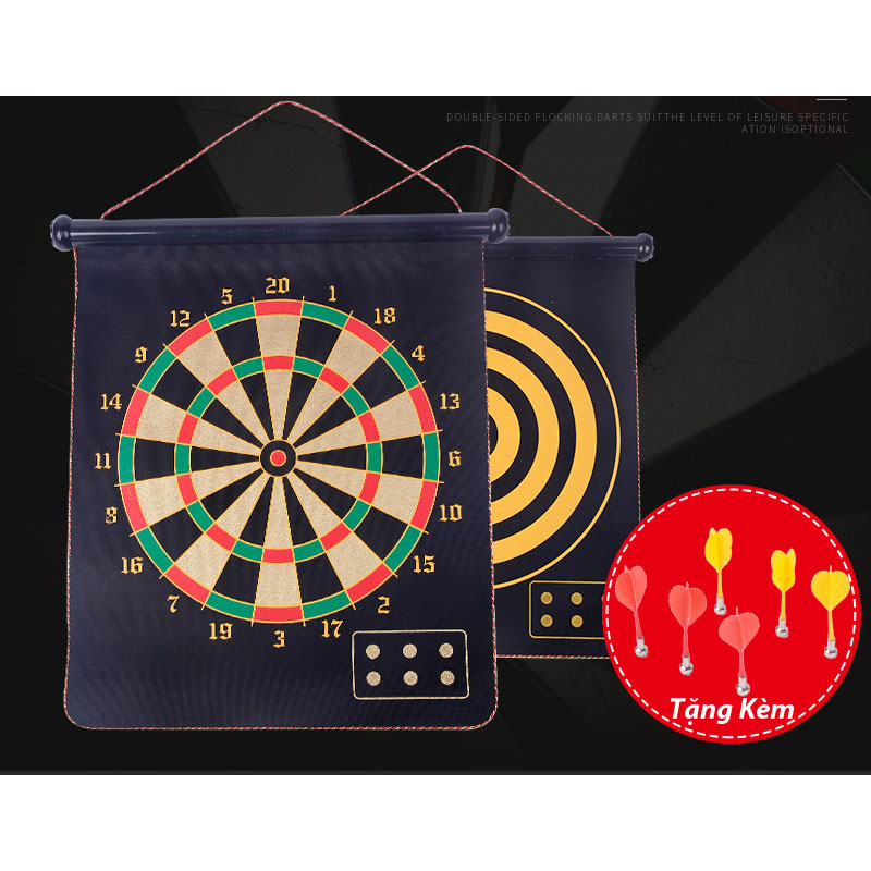 Bảng phi tiêu nam châm 2 mặt 59x46cm
