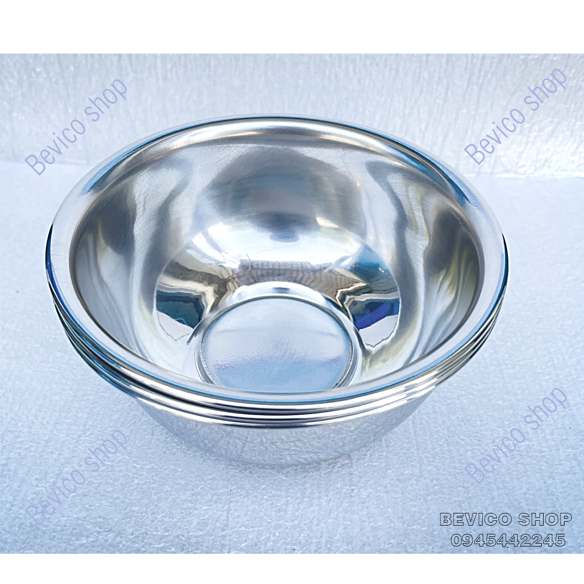 Combo 5-10 chén inox không hít | đựng cơm, canh, nước chấm...