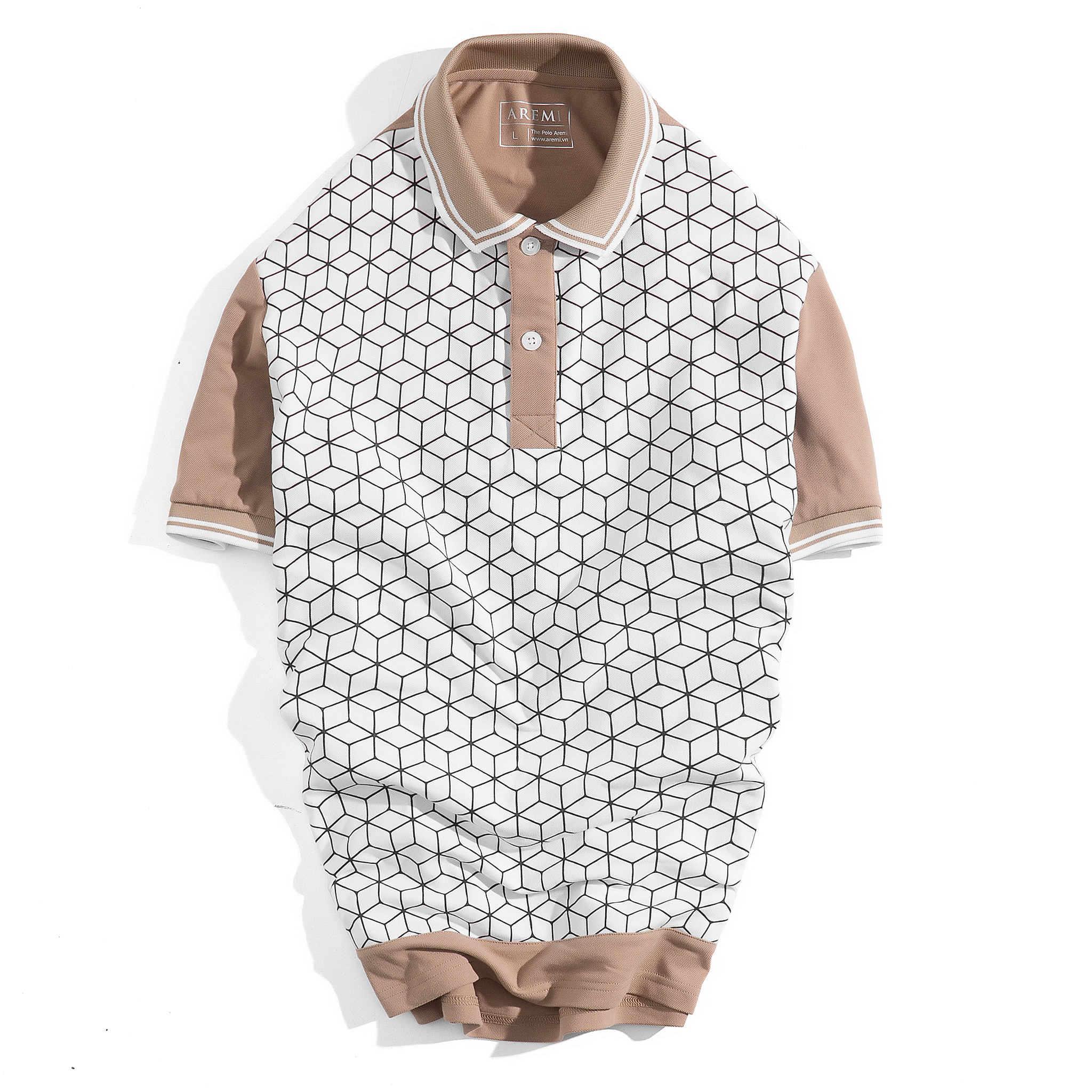 Áo Polo Nam CUBE ,thun cao cấp from chuẩn, thiết kế phong cách sang trọng  AREMI APL0003