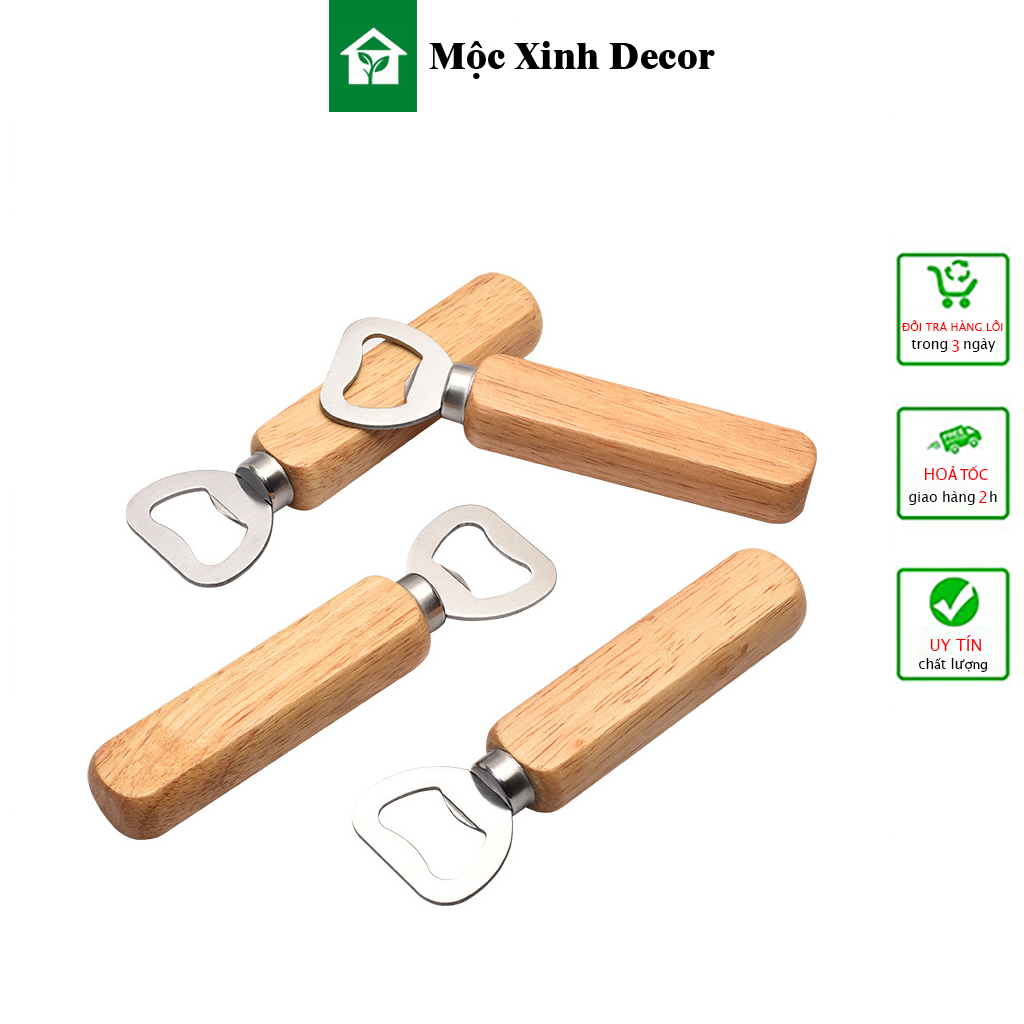 Dụng cụ mở nắp chai bia, khui bia, bật bia