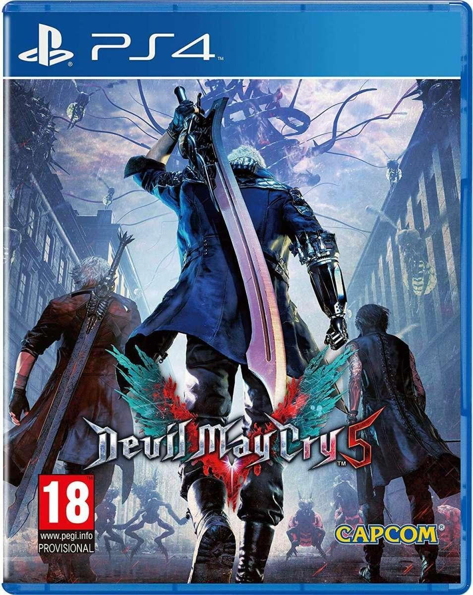 Đĩa game ps4 devil may cry 5 new seal