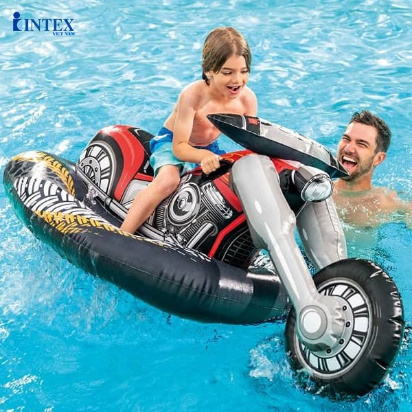 Phao bơi xe máy phân khối lớn Cruiser INTEX 57534 - Phao bơi cho bé, Phao bơi trẻ em, người lớn