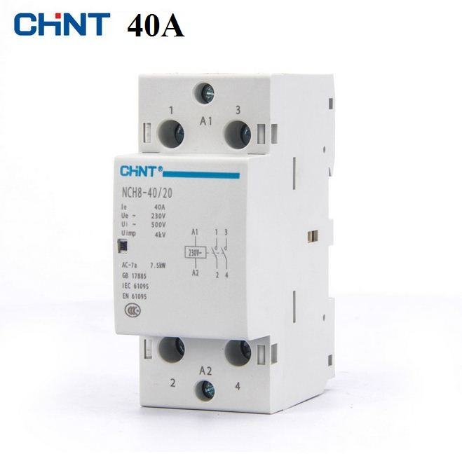 Khởi động từ 40a - nch8-40a/220v