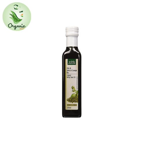 Dầu Hạt Gai Dầu Ép Lạnh Hữu Cơ 250ml Sottolestelle Organic Hemp Seeds Oil
