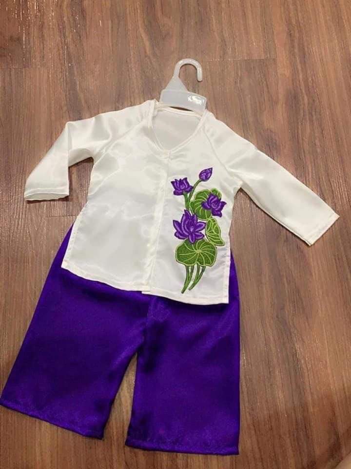 SÉT ÁO BÀ BA CHO BÉ GÁI (nhiều size)