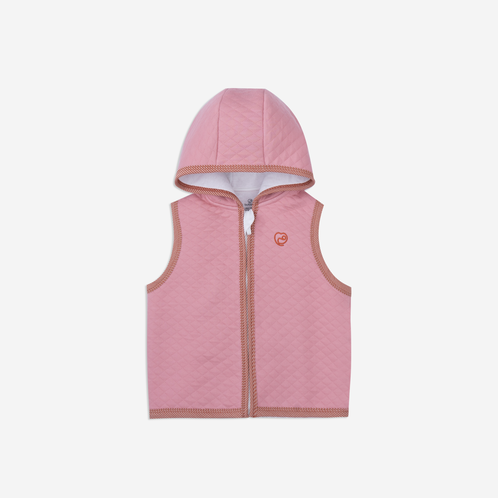 Áo Gile chần bông có mũ Kyomi Huggy BU Baby