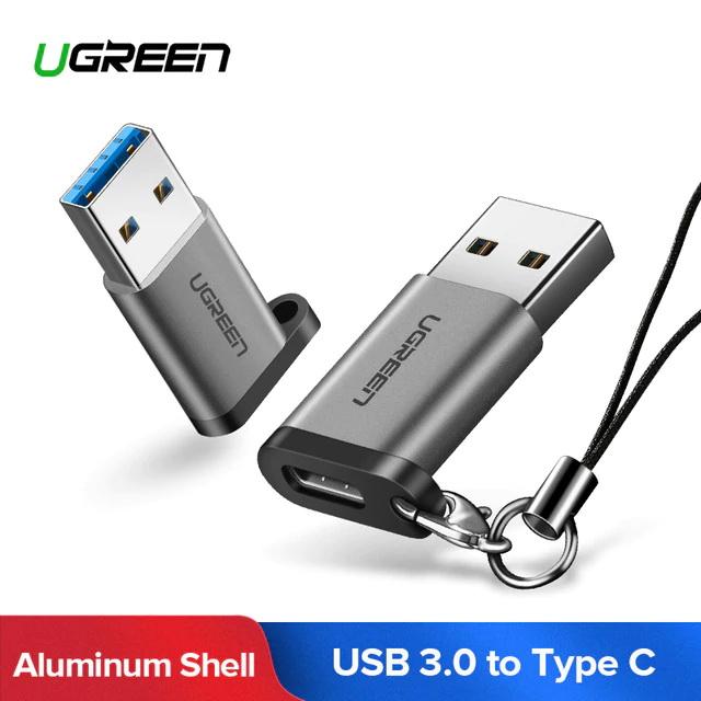 Đầu chuyển otg type c 3.1 sang usb 3.0 ugreen
