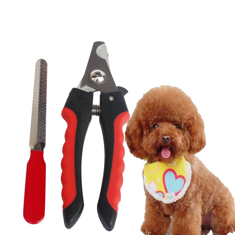 Bộ kìm/kềm cắt móng cho chó mèo (2 size) siêu chất lượng, tiện dụng - Tặng kèm dũa