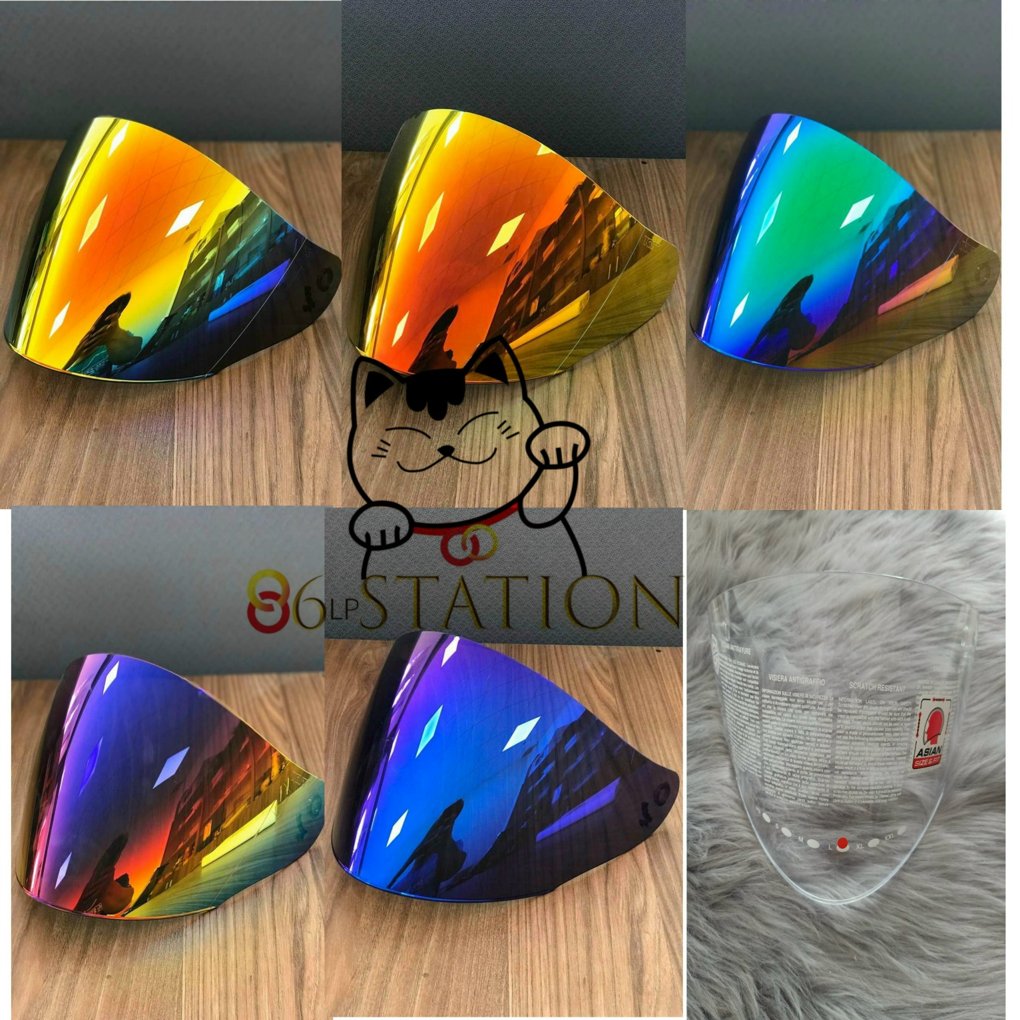 Kính Màu KYT 3/4 Venom