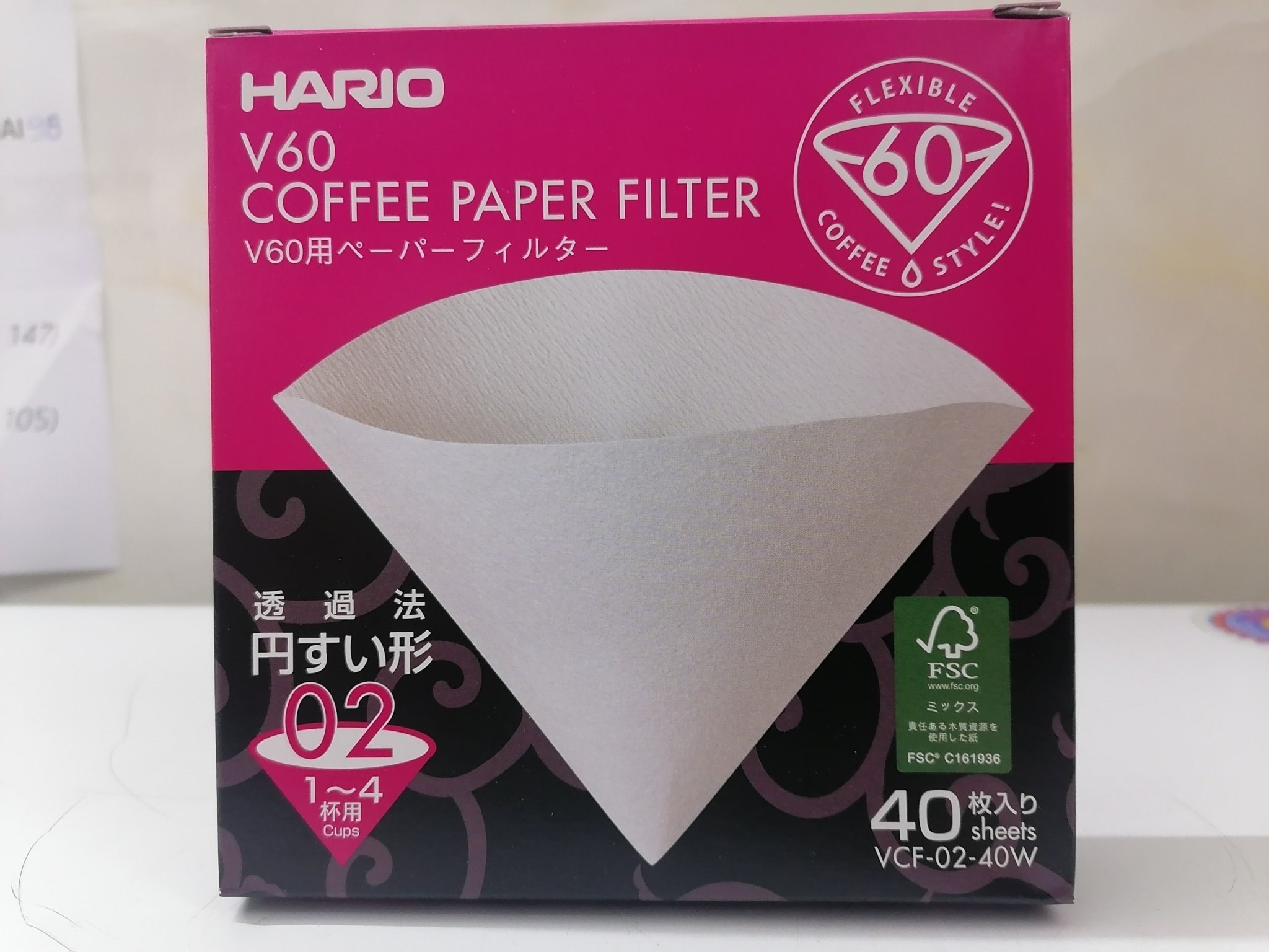 Giấy lọc cà phê hario v60 coffee paper filter