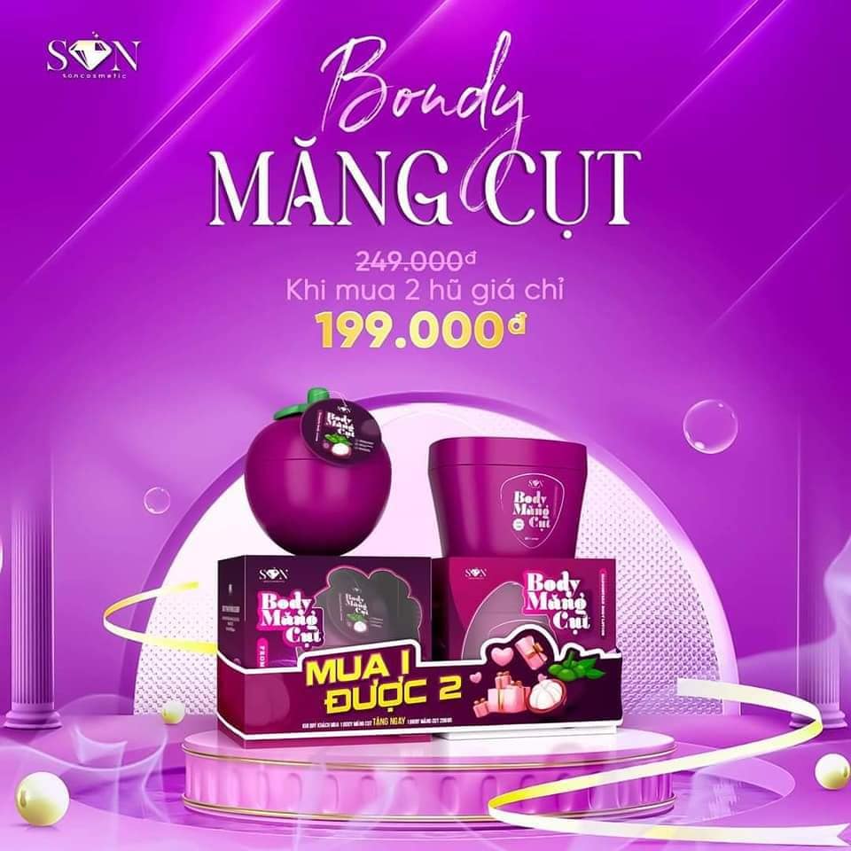 MUA 1 TẶNG 1 BODY TRẮNG DA MĂNG CỤT CHÍNH HÃNG